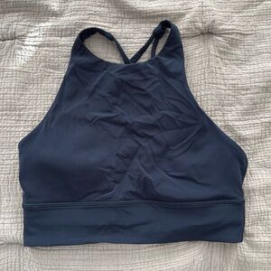 Lululemon High Neck Energy Bra Longline size 8